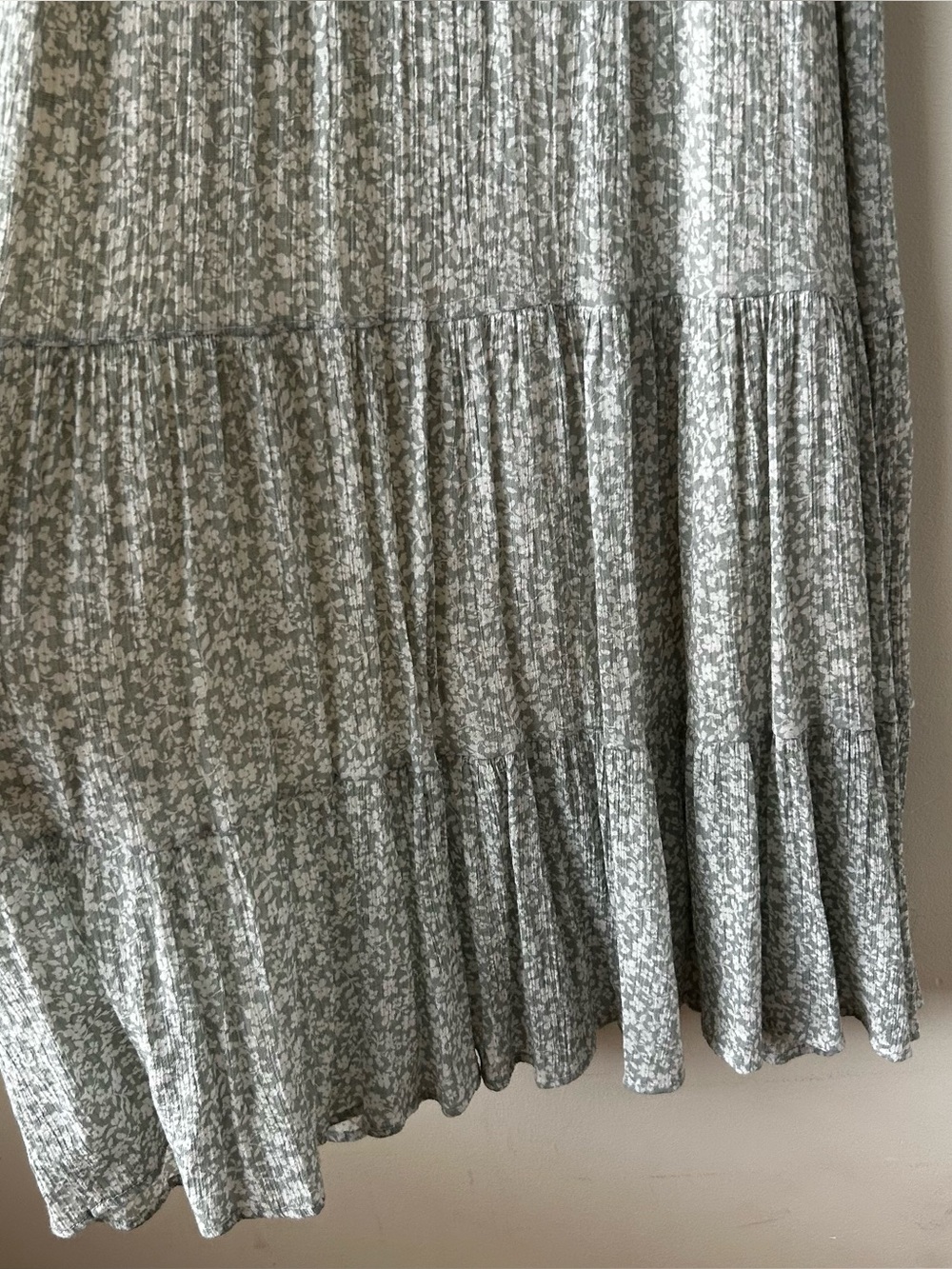 5 FOR $25 | Cottagecore Flowy Modest Midi Sleeveless Summer Dress Sage Green S - Picture 8 of 8